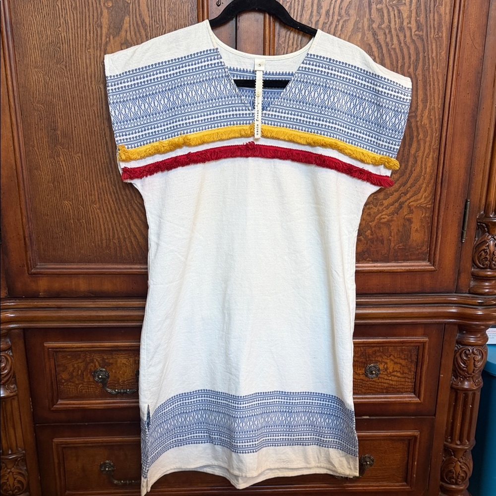 Uncle Frank Colorful Embroidered Dress